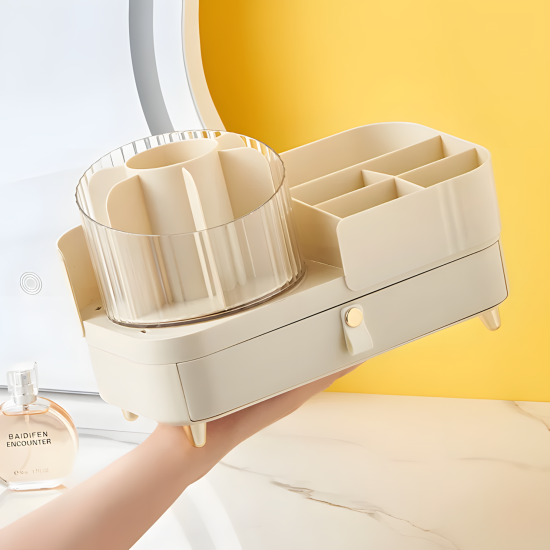 Plastic Makeup Organizer
